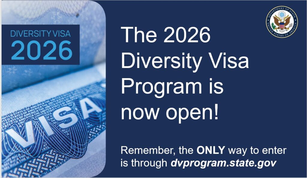 2026 Diversity Visa Lottery Program Registration